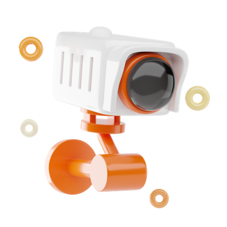 Caméra de vidéosurveillance  3D Icon