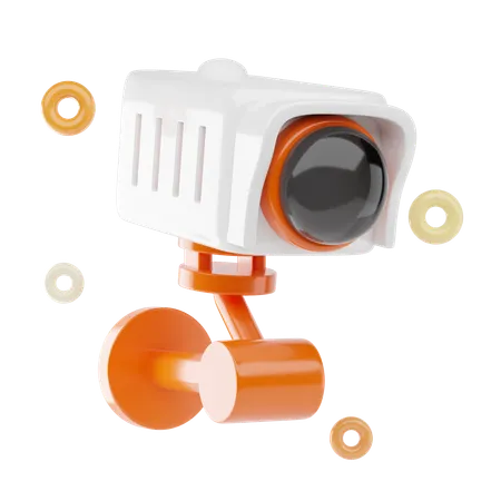 Caméra de vidéosurveillance  3D Icon