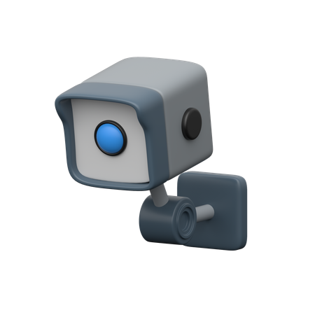 Caméra de vidéosurveillance  Icône 3D