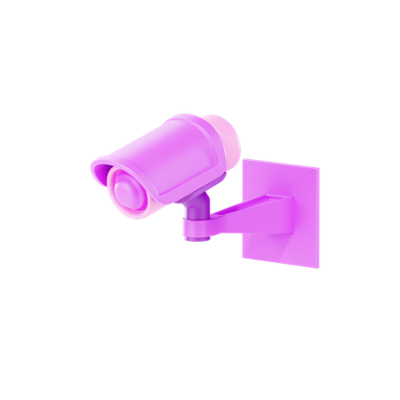 Caméra de vidéosurveillance  3D Icon
