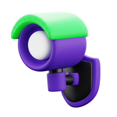 Caméra de vidéosurveillance  3D Icon