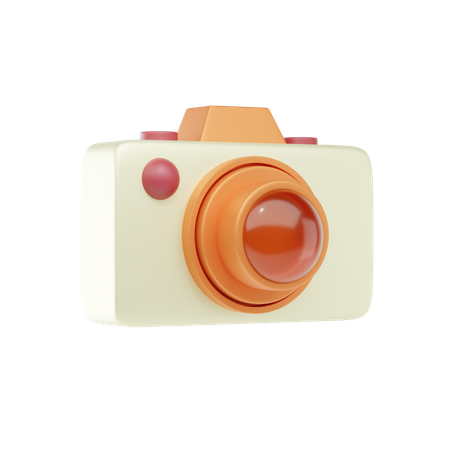 Câmera digital  3D Icon