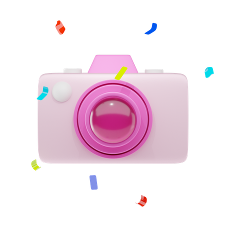 Câmera digital  3D Icon