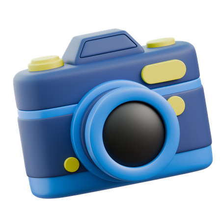Câmera digital  3D Icon