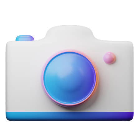 Câmera digital  3D Icon
