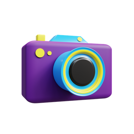 Câmera digital  3D Icon