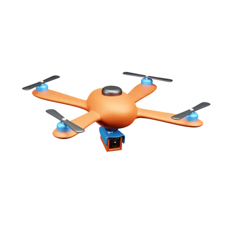 Câmera Drone  3D Icon