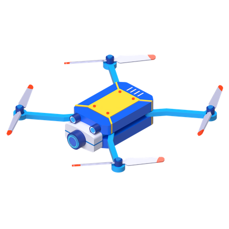 Câmera Drone  3D Icon