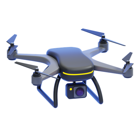 Camera Drone  3D Icon