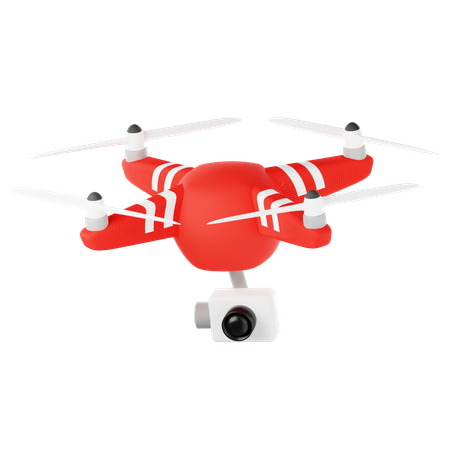 Caméra drone  3D Icon