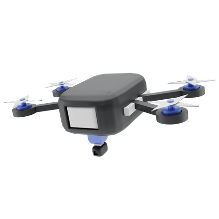 Câmera Drone  3D Illustration