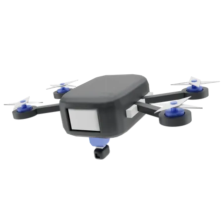 Câmera Drone  3D Illustration