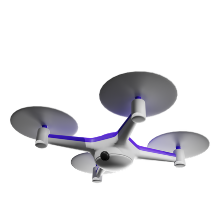 Câmera Drone  3D Icon