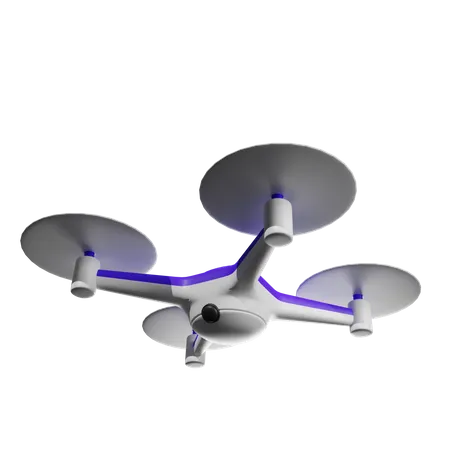 Câmera Drone  3D Icon