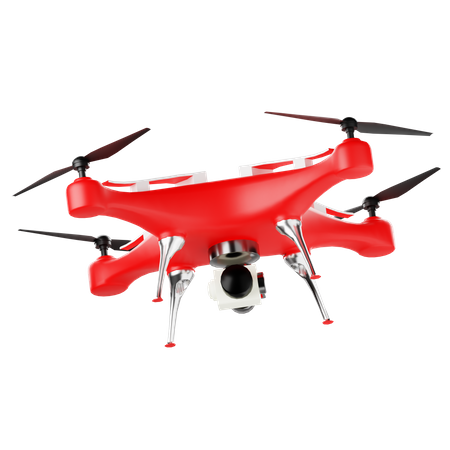 Câmera Drone  3D Icon