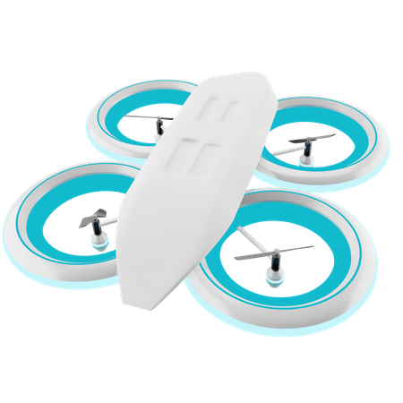 Câmera Drone  3D Icon