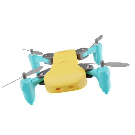 Câmera Drone  3D Icon