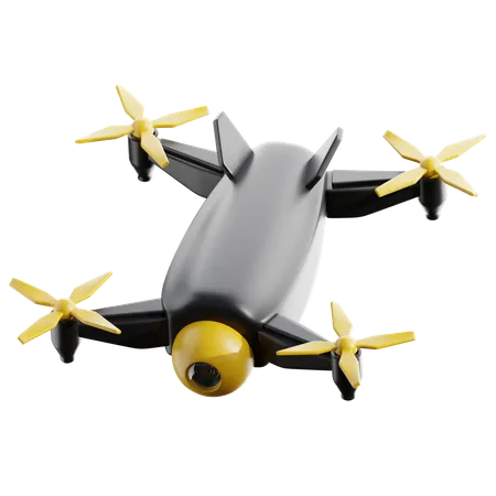 Caméra drone  3D Icon