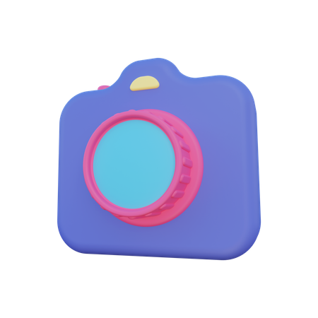 Câmera dsla  3D Icon