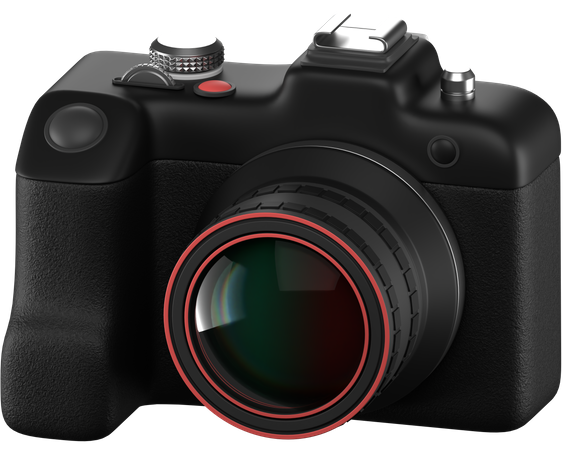 Câmera DSLR  3D Icon