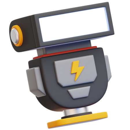 Flash da câmera  3D Icon