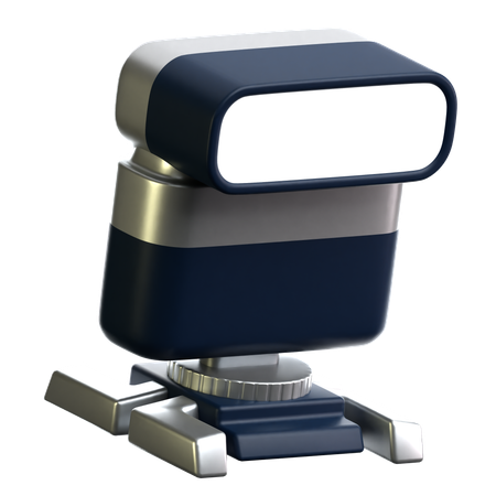 Camera Flash  3D Icon