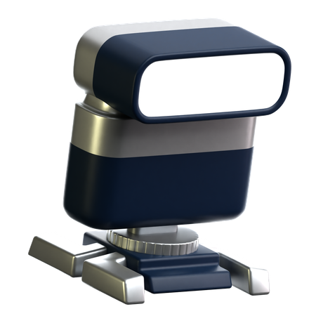 Camera Flash  3D Icon