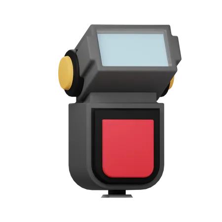 Camera Flash  3D Icon