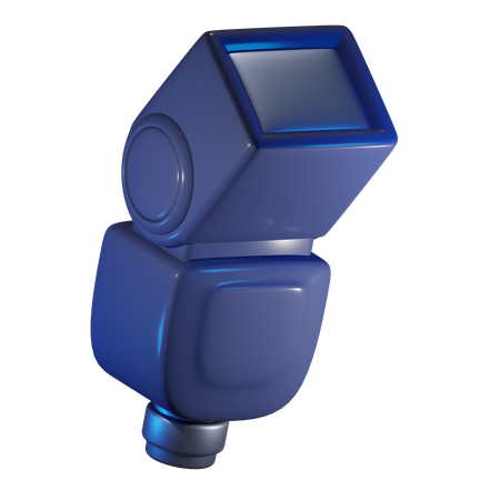 Camera Flash  3D Icon