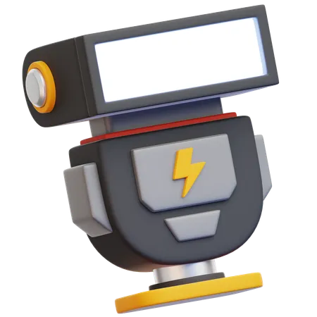 Camera Flash  3D Icon