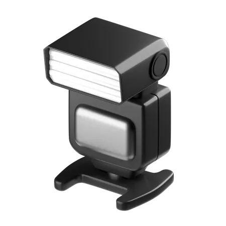 Camera flash  3D Icon