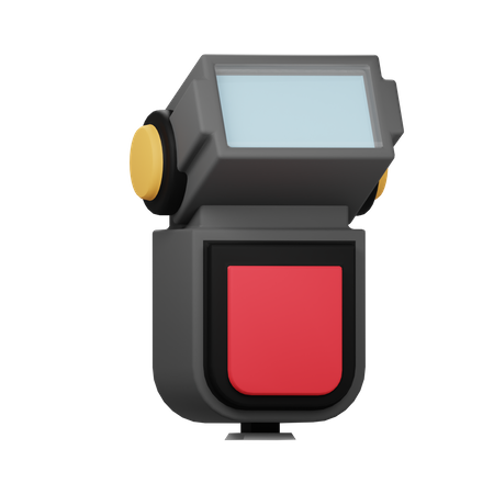 Camera Flash  3D Icon