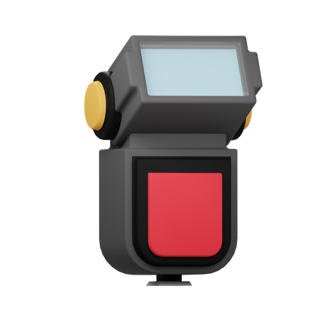 Camera Flash 3D Icon