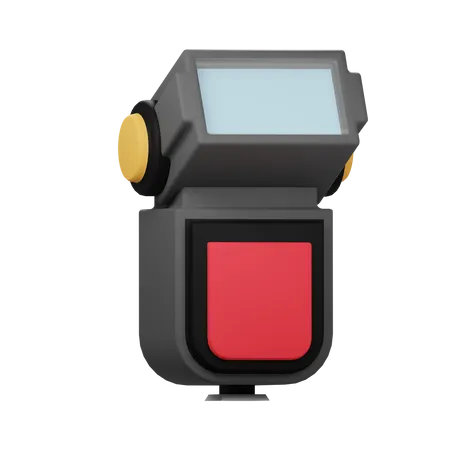 Camera Flash 3D Icon