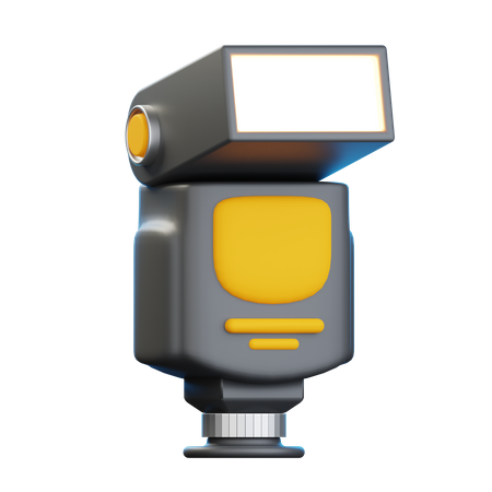 Camera Flash  3D Icon
