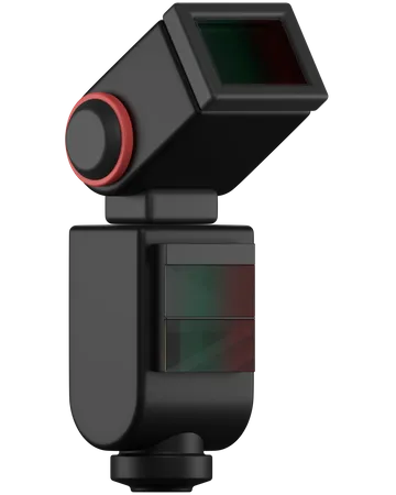 Camera Flash  3D Icon
