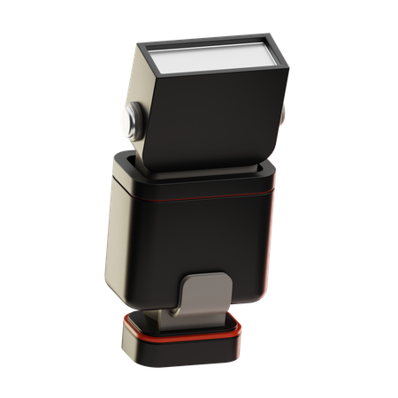 Camera Flash Unit  3D Icon