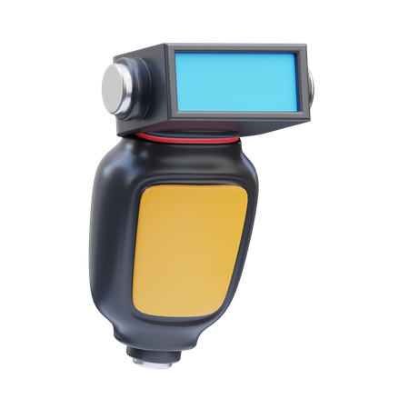Camera Flashes  3D Icon