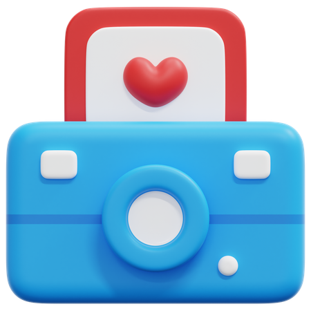 Câmera fotografica  3D Icon