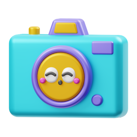 Câmera fotografica  3D Icon