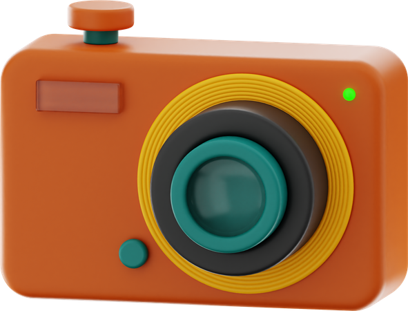 Câmera fotografica  3D Icon