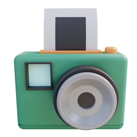 Câmera fotografica  3D Icon