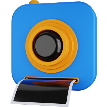 Câmera fotografica  3D Icon