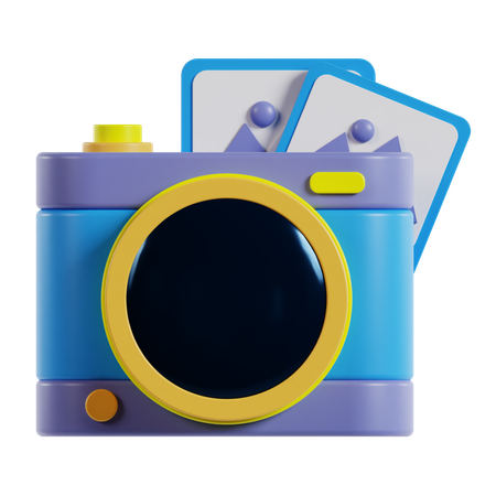 Câmera fotografica  3D Icon
