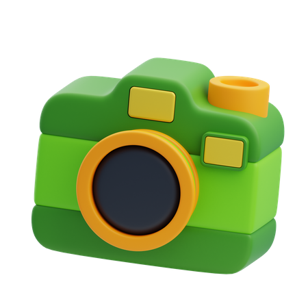 Câmera fotografica  3D Icon