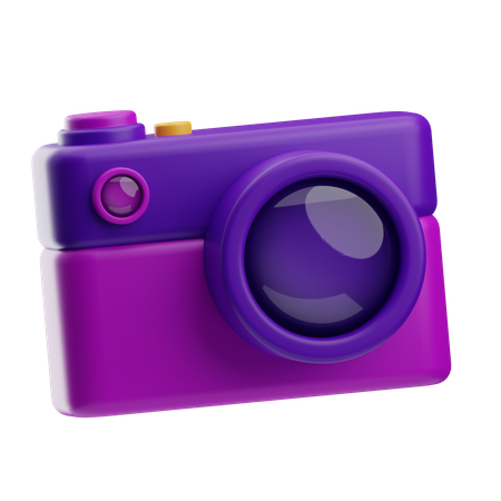 Câmera fotografica  3D Icon