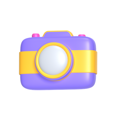 Câmera fotografica  3D Icon