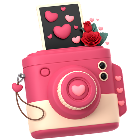 Câmera fotografica  3D Icon