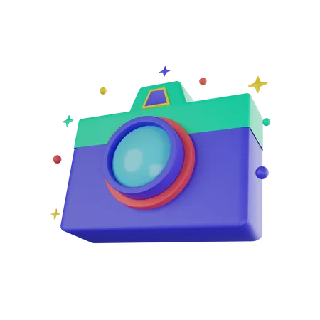 Câmera fotografica  3D Icon