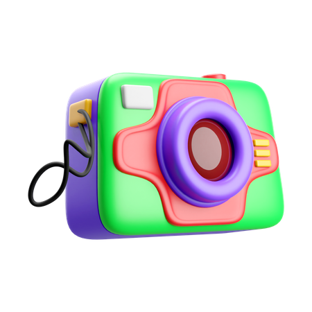 Câmera fotografica  3D Icon